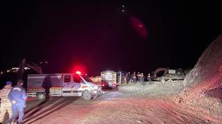 Sivas'ta demir madeni ocağında göçük