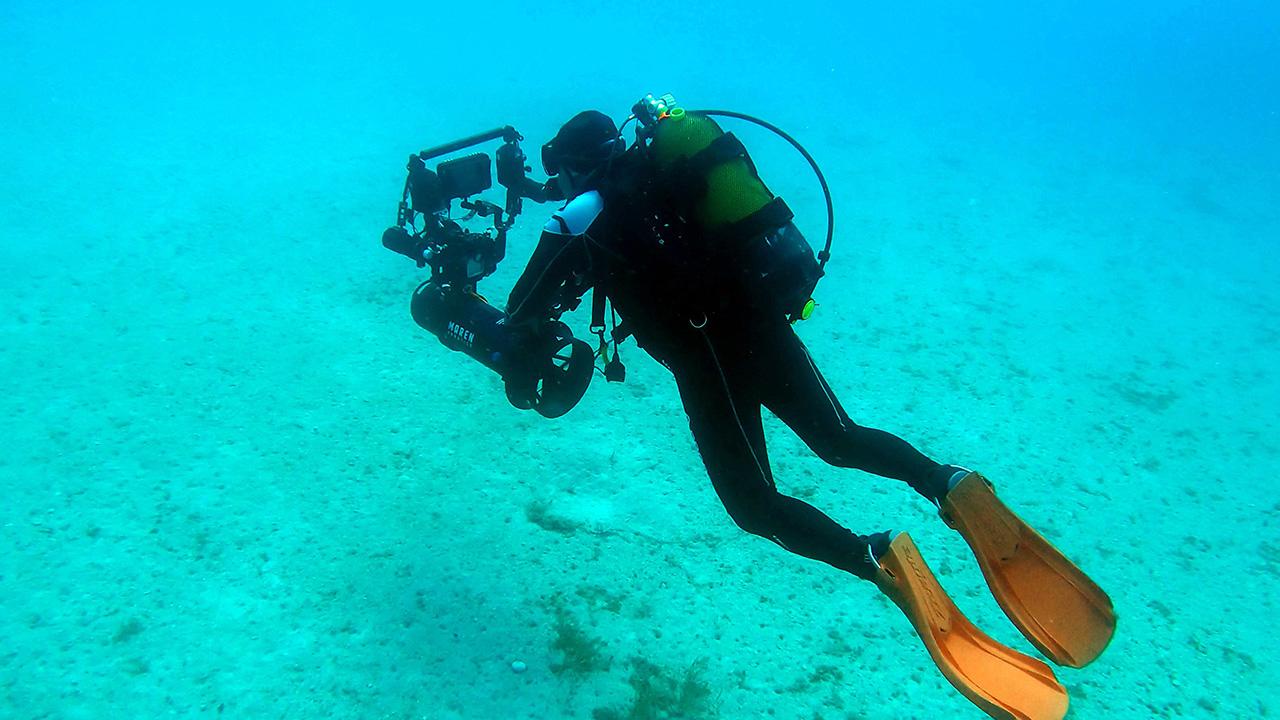 Yerli üretim sualtı scooterı görevde