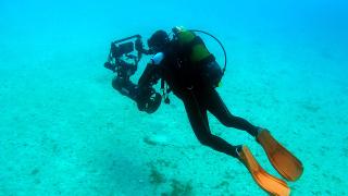 Yerli üretim sualtı scooterı görevde