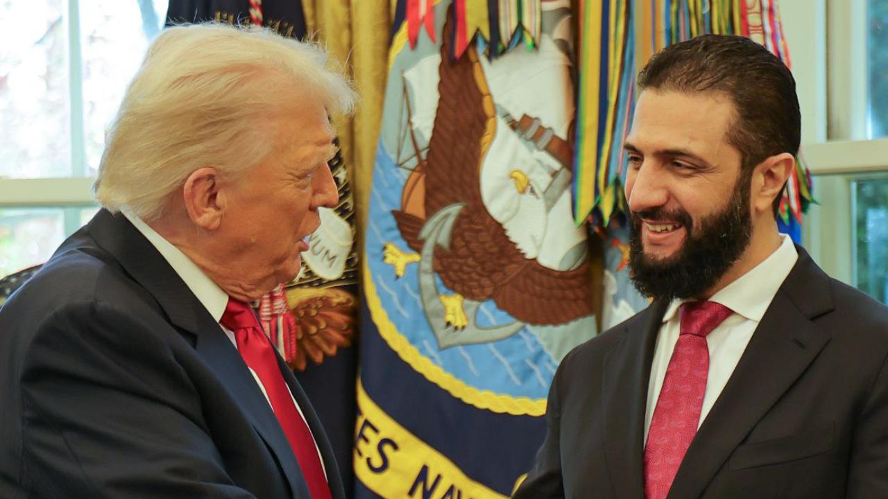 ABD Başkanı Trump ile Suriye Cumhurbaşkanı Şara görüştü