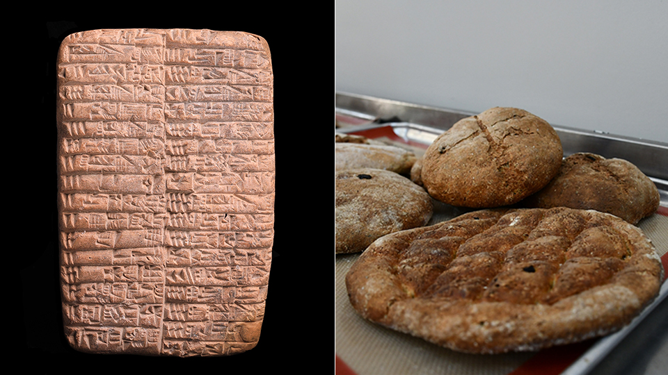 Akademisyenler yaklaşık 3 bin yıllık ballı arpa ekmeğinin tarifini uyguladı