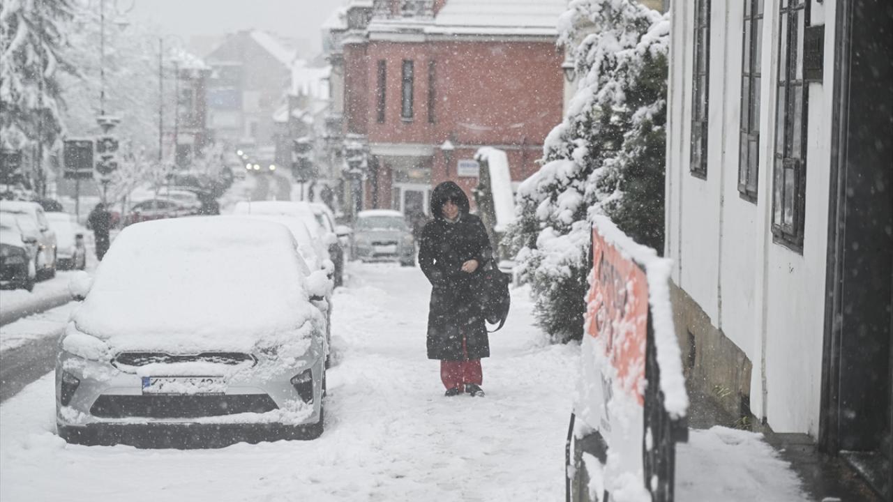 Polonya'nın güney kesimlerinde kar fırtınası etkili oldu