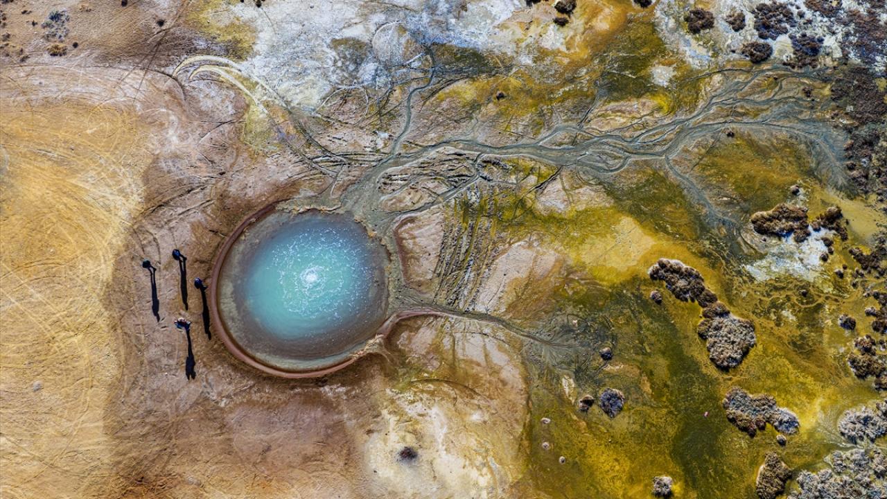 Aksaray’daki soğuk su gayzeri