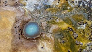 Aksaray’daki soğuk su gayzeri