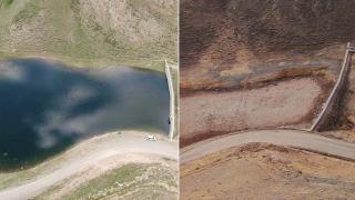 Erek Dağı'nın doğusundaki Antik Urartu Barajı kurudu