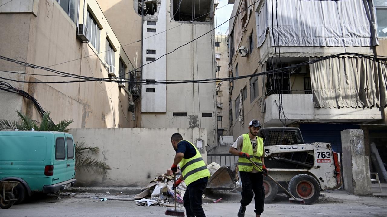 Hara Harek’teki İsrail saldırısında bina ve iş yerleri zarar gördü