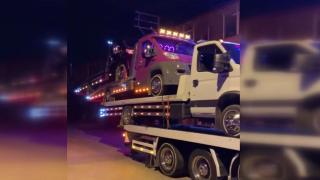 Dört oto kurtarıcı “üst üste” yüklendi, cezasız kalmadı