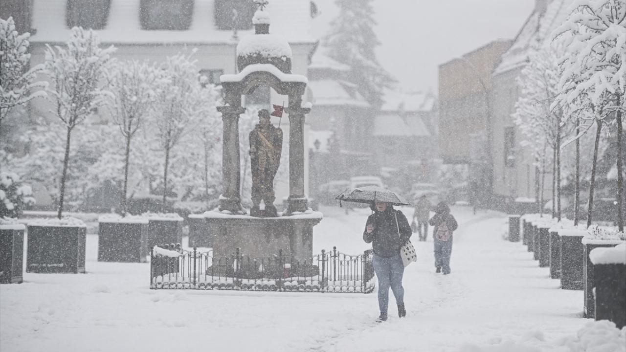 Polonya'nın güney kesimlerinde kar fırtınası etkili oldu