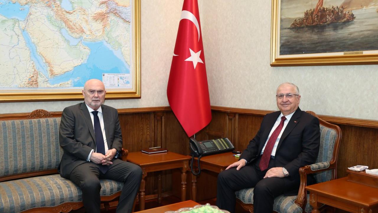 Bakan Güler, AGİT Genel Sekreteri Sinirlioğlu'nu kabul etti