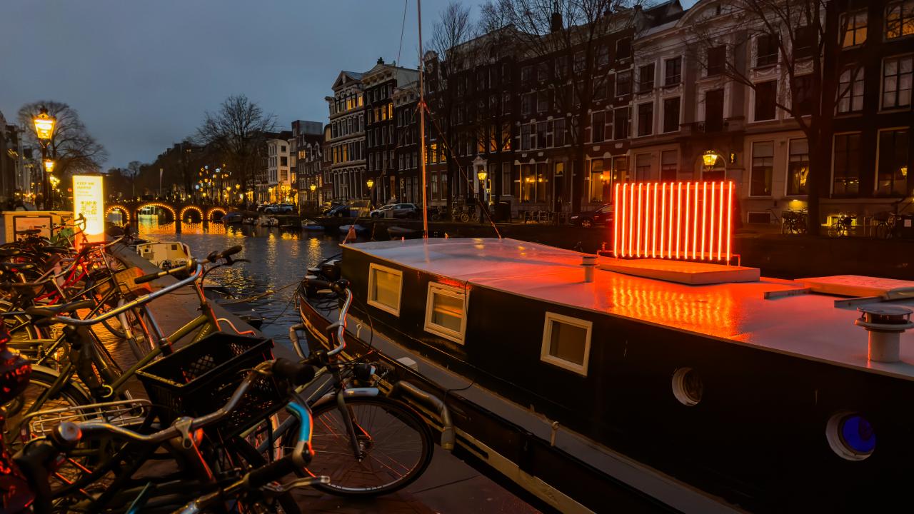 Hollanda'da 'Amsterdam Işık Festivali' başladı