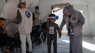 Gazze’de çocuklara sanal gerçeklik destekli travma terapisi