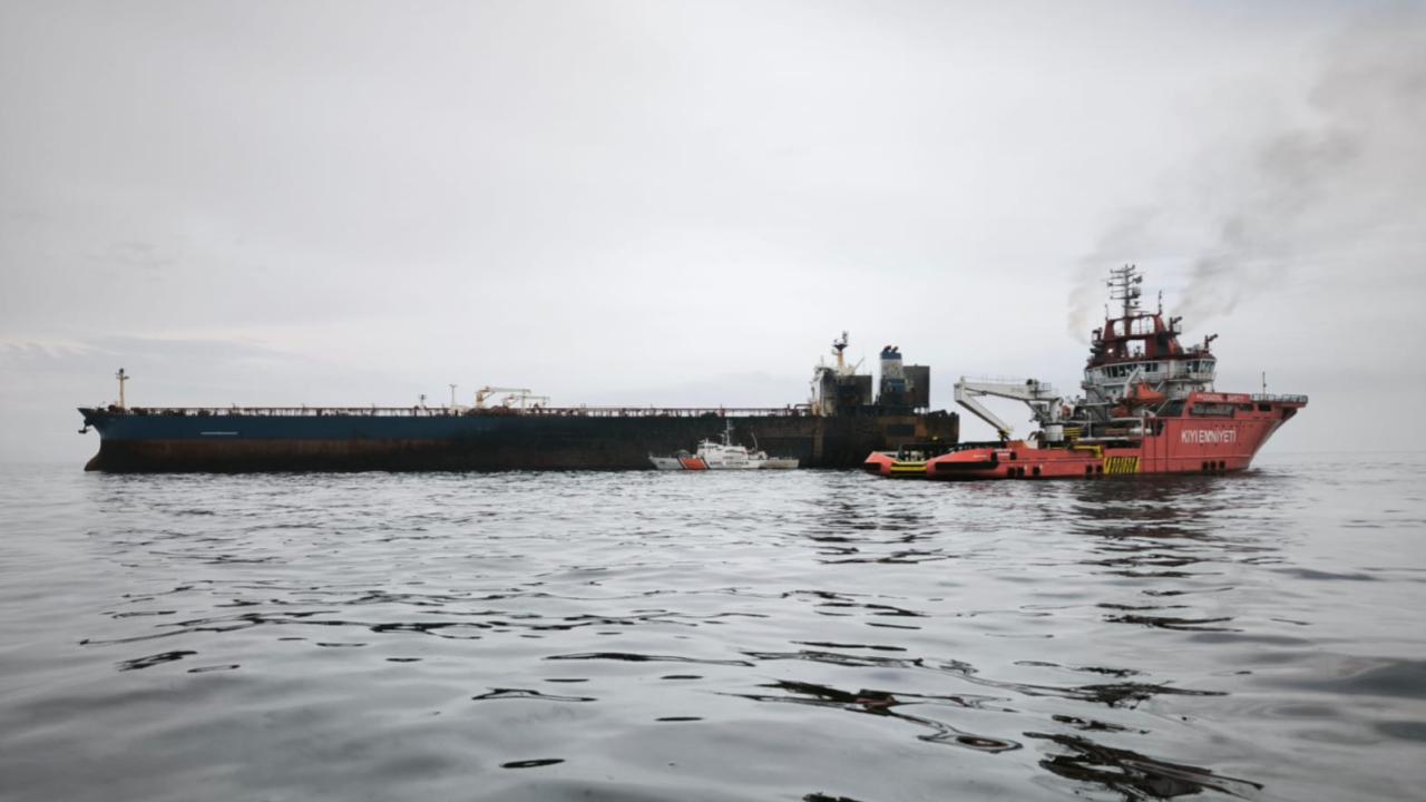 KAIROS gemisindeki yangın söndürüldü