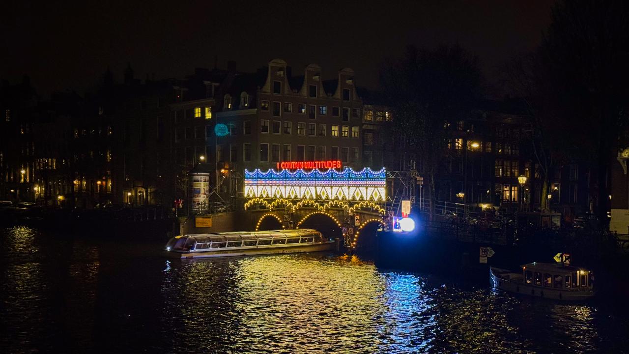Hollanda'da 'Amsterdam Işık Festivali' başladı