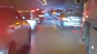 Mersin'de yolu kapatan düğün konvoyuna ceza