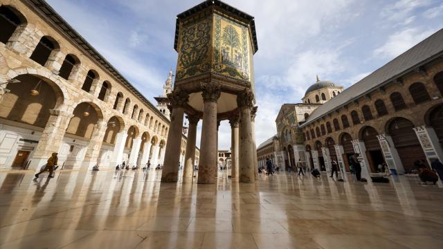 Emevi Camii ve Şam sokakları