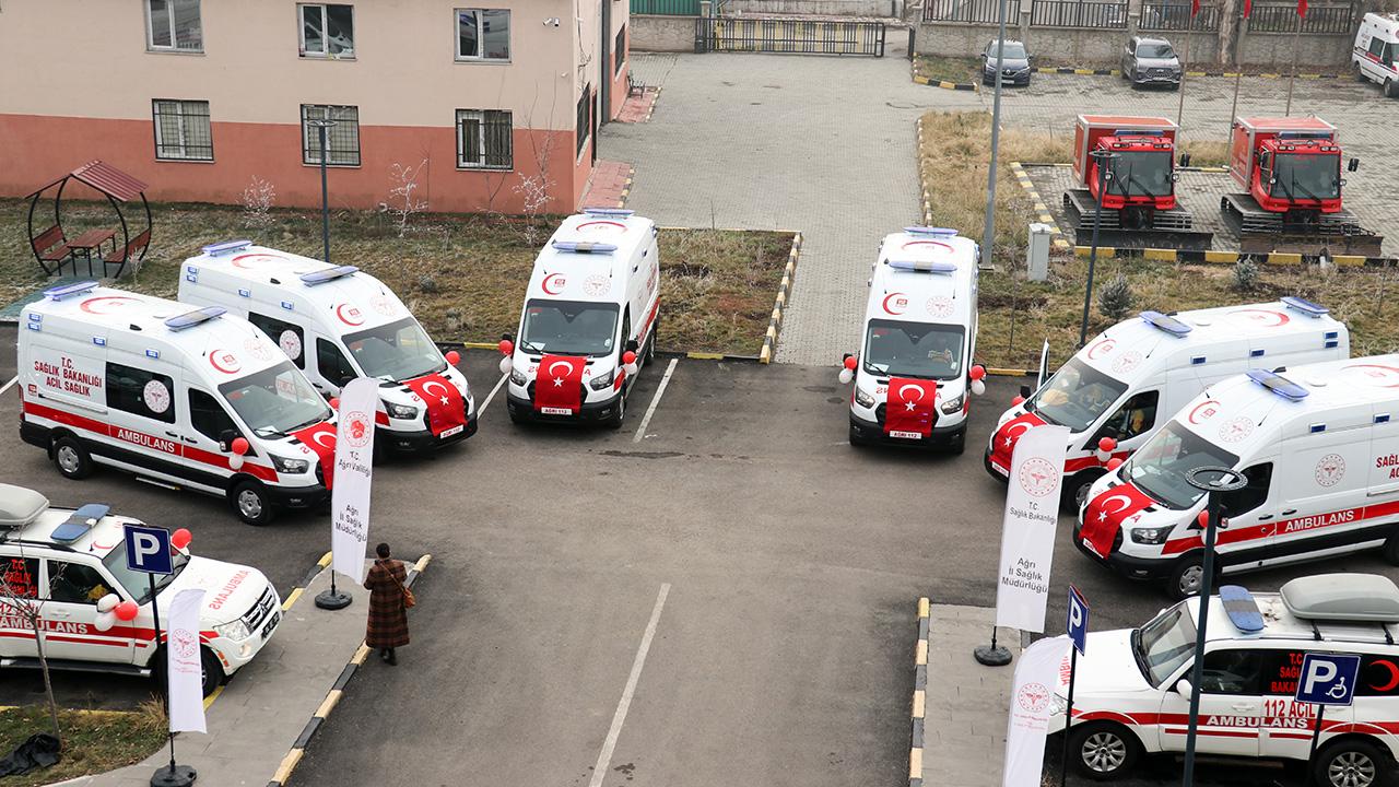 Ağrı'da sağlık ekipleri zorlu kış mesaisine hazır