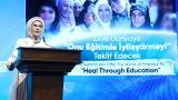 Emine Erdoğan: Açlığı ve susuzluğu savaş taktiği yapacak kadar ileri gidebildiler