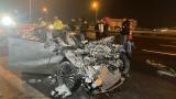 Ankara'da feci kaza: 2 ölü, 1 yaralı