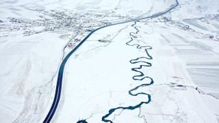 Kışın donmayan ve göz kamaştıran menderesler hayvancılığa katkı sağlıyor