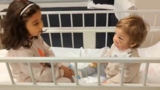 Pitbull saldırısının ardından ilk kavuşma: İki kardeş günler sonra buluştu