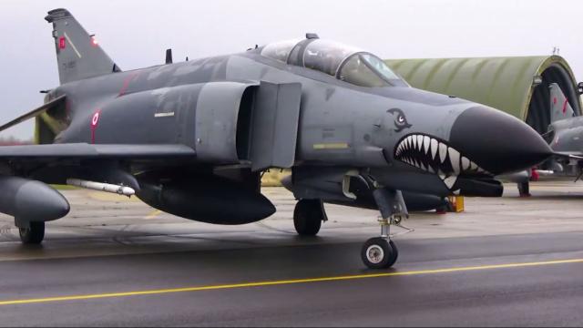 Türk Hava Kuvvetleri İtalya'da nefes kesti