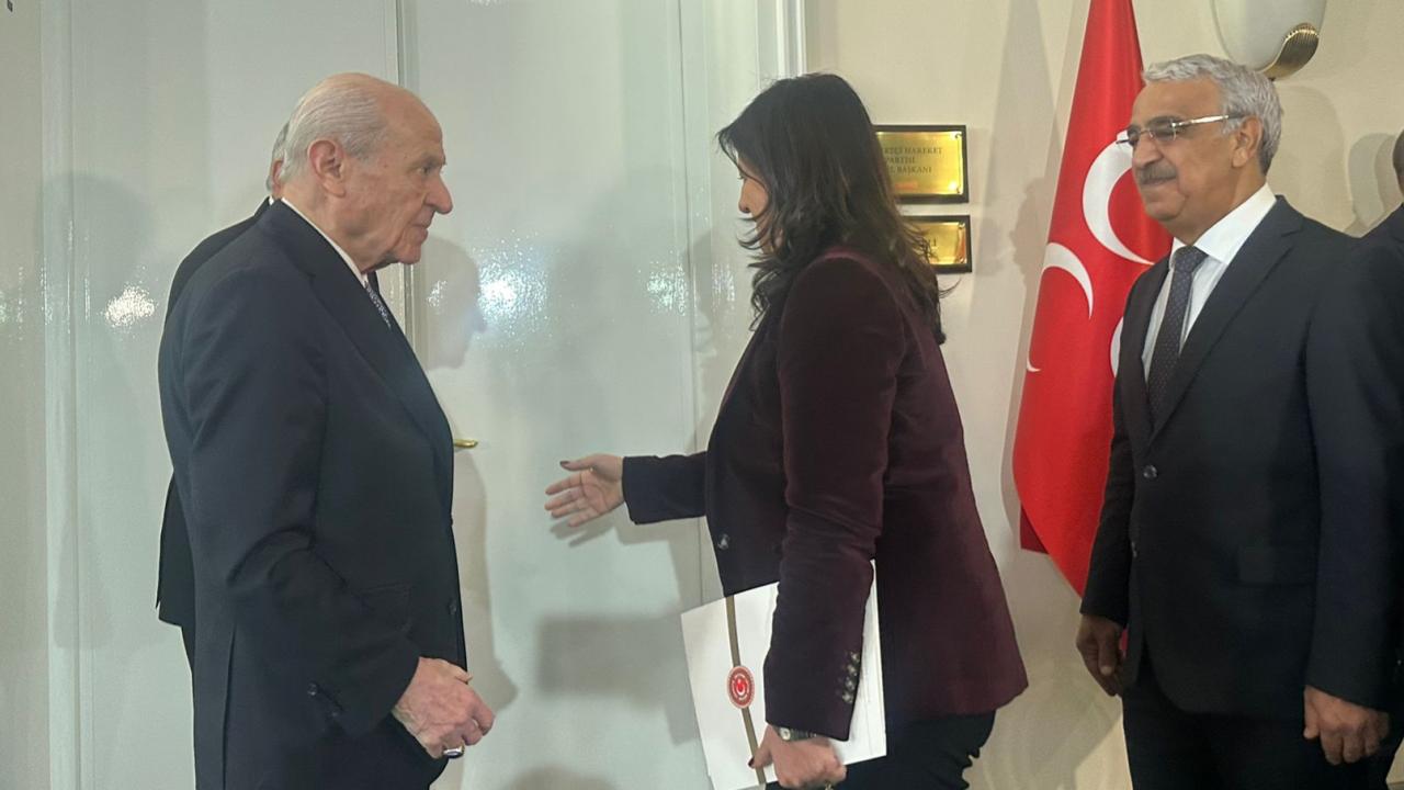 Devlet Bahçeli, DEM Parti heyeti ile bir araya geldi