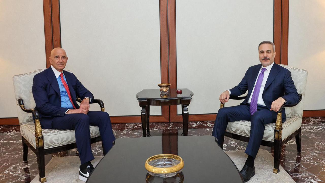 Bakan Fidan, ABD’nin Ankara Büyükelçisi Barrack’ı kabul etti