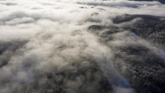 Bolu Dağı'nda sis etkili oldu