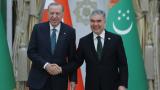 Cumhurbaşkanı Erdoğan Türkmenistan'da