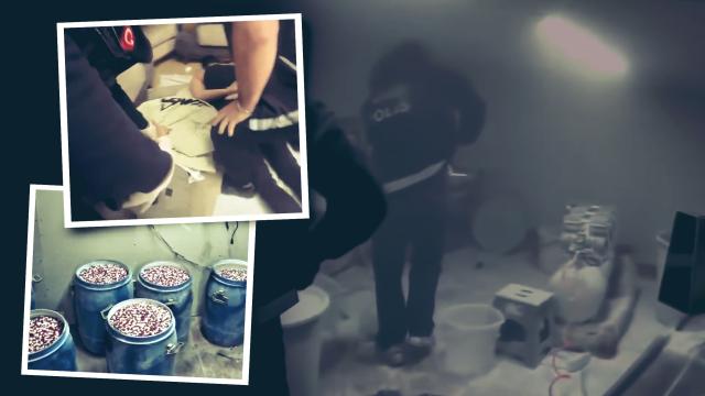 İstanbul ve İzmir'de yaklaşık 7 milyon uyuşturucu hap ele geçirildi