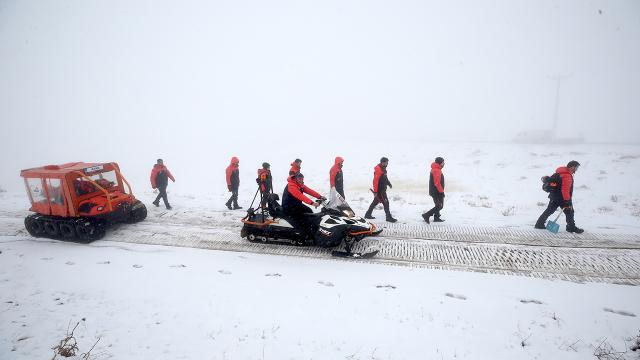 1900 rakımda zorlu tatbikat