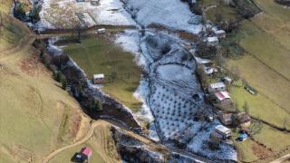 Kümbet Yaylası’nda yeşilden beyaza mevsim geçişi