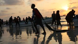 Lido Plajı, Mogadişu’da balık ticaretiyle öne çıkıyor