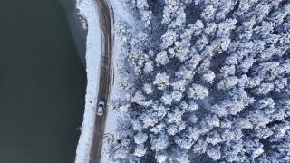 Topuk Yaylası beyaza büründü