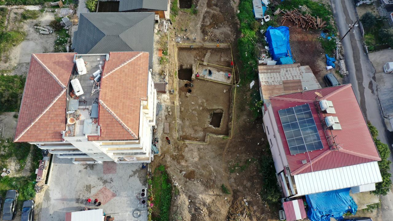 Hatay'da Geç Antik Çağ'a ait mozaik bulundu