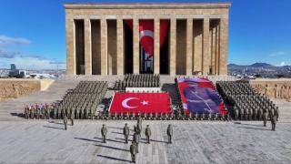 Atatürk'ün Ankara'ya gelişinin 106'ncı yılı dolayısıyla "Atatürk Garnizon Koşusu" yapıldı