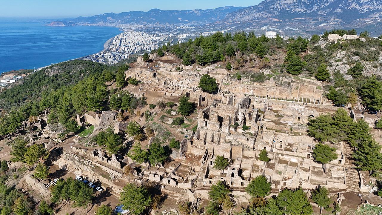 Antalya’daki antik kentten zeytinyağı üretimine ışık tutan bulgular