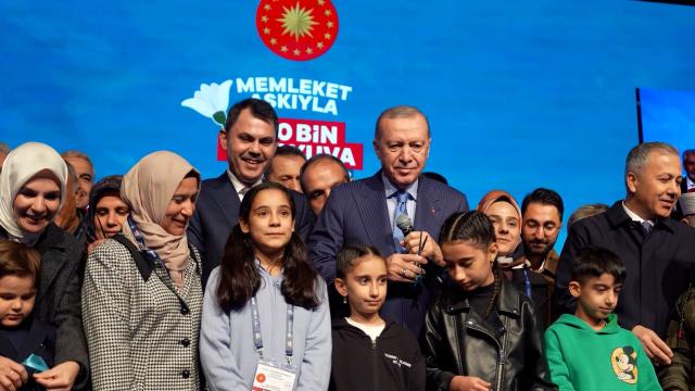 Bakan Kurum: Şimdi sırada 455 bininci yuvamızın anahtarı var