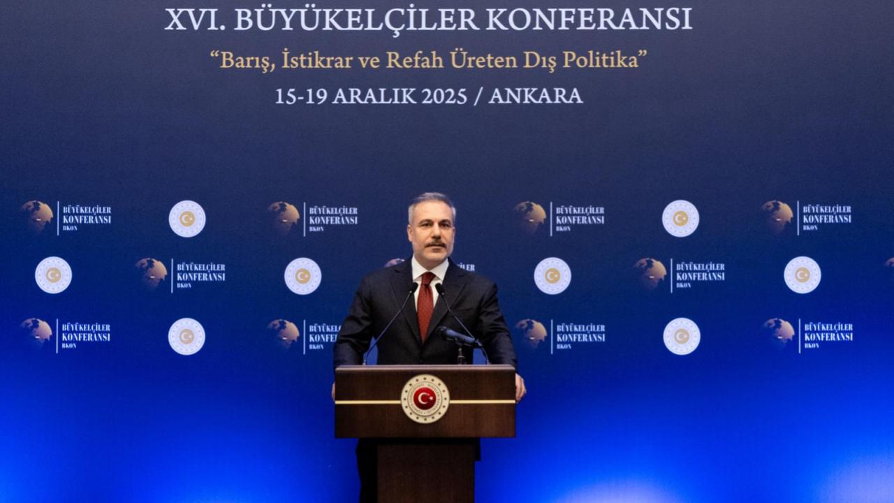 Bakan Fidan'dan 16. Büyükelçiler Konferansı paylaşımı