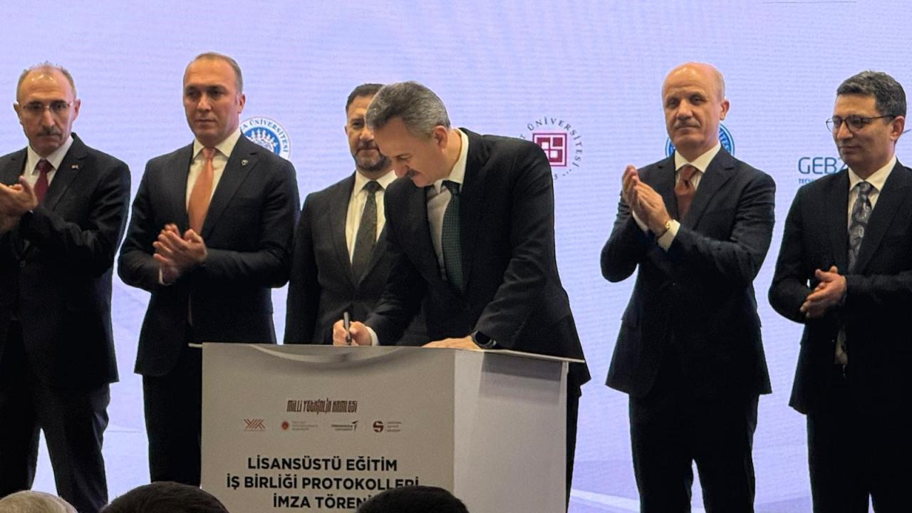 YÖK, SSB ve TUSAŞtan lisansüstü eğitimde stratejik işbirliği