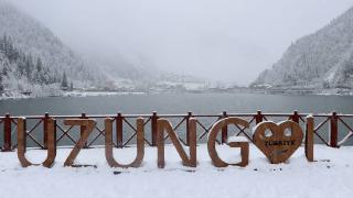 Trabzon'da kar etkili oldu