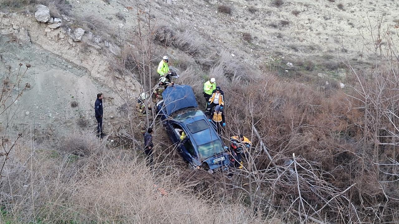 Ankara'da feci kaza