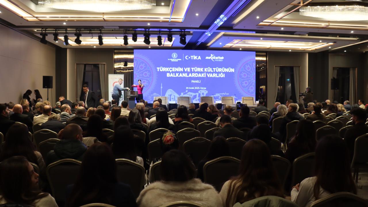 Üsküp'te 'Türkçe' konuşuldu