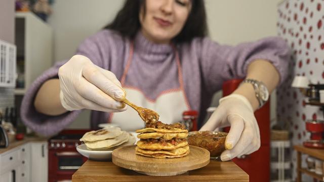Türk ve dünya mutfağı mini mutfakta tek lokmalık lezzetlerde
