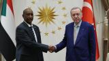 Cumhurbaşkanı Erdoğan, Sudan Egemenlik Konseyi Başkanı Burhan ile bir araya geldi