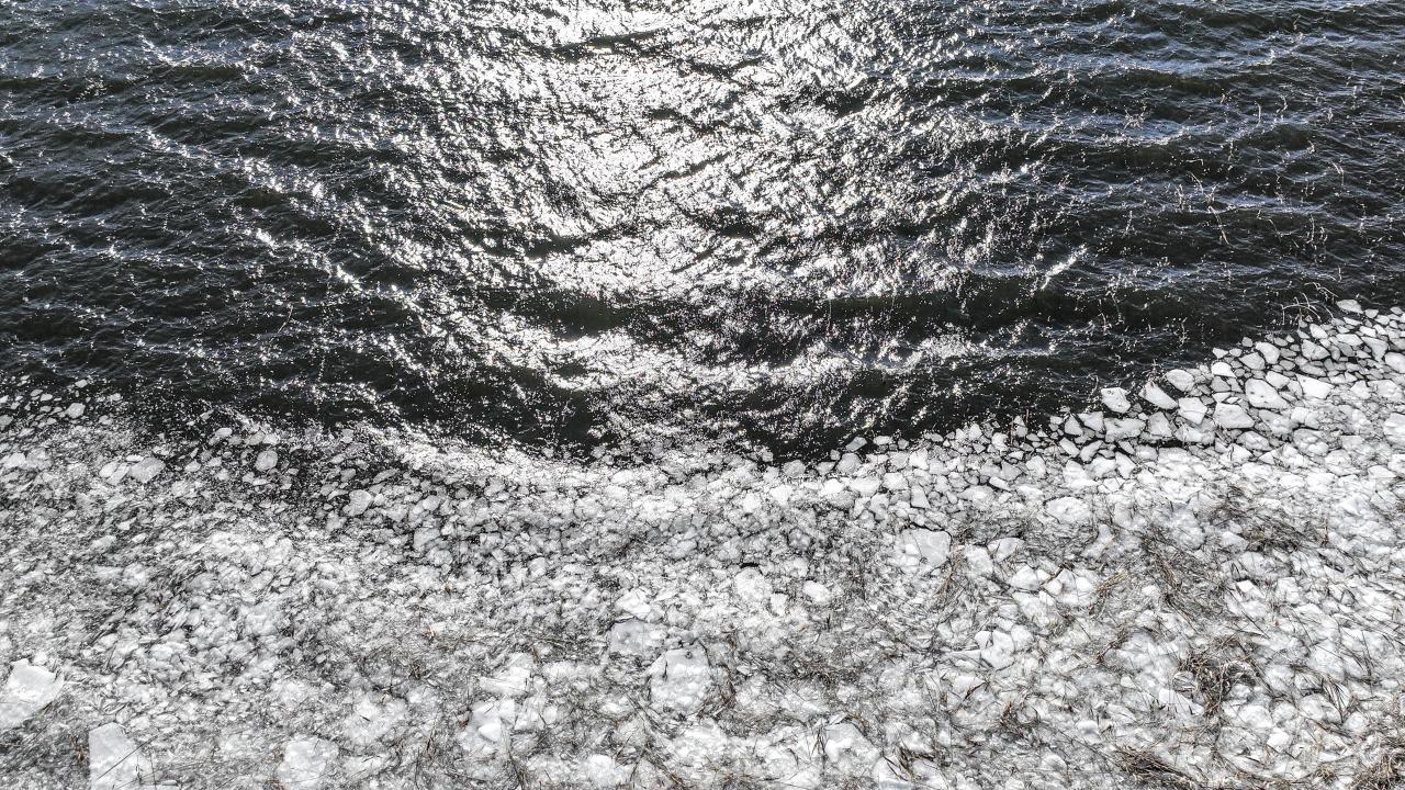 Abant Gölü'nde kartpostallık manzaralar oluştu