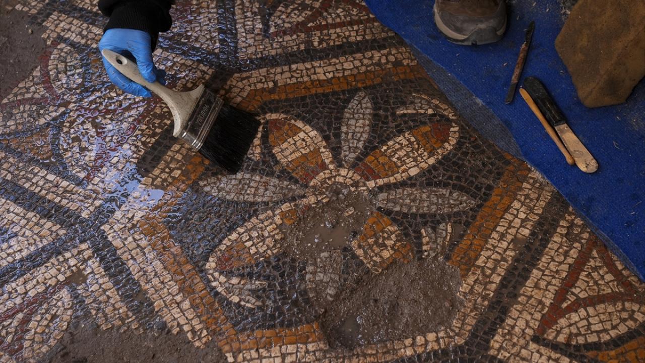 "Mozaikli oda" yaklaşık 1500 yıl sonra da kullanılmış