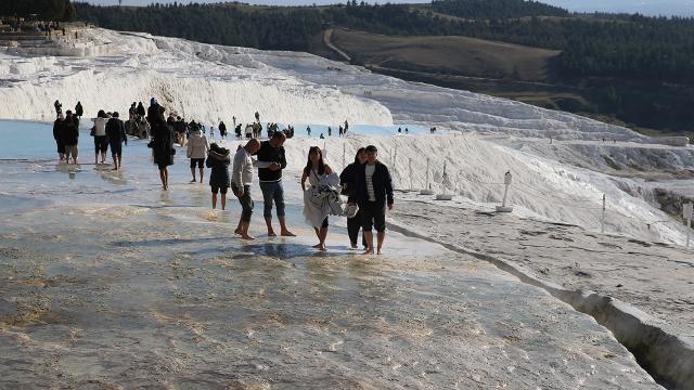 Pamukkale, Denizli nüfusunun iki katı turist ağırladı