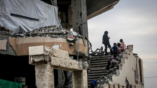 Gazze'deki yetersiz barınma koşulları