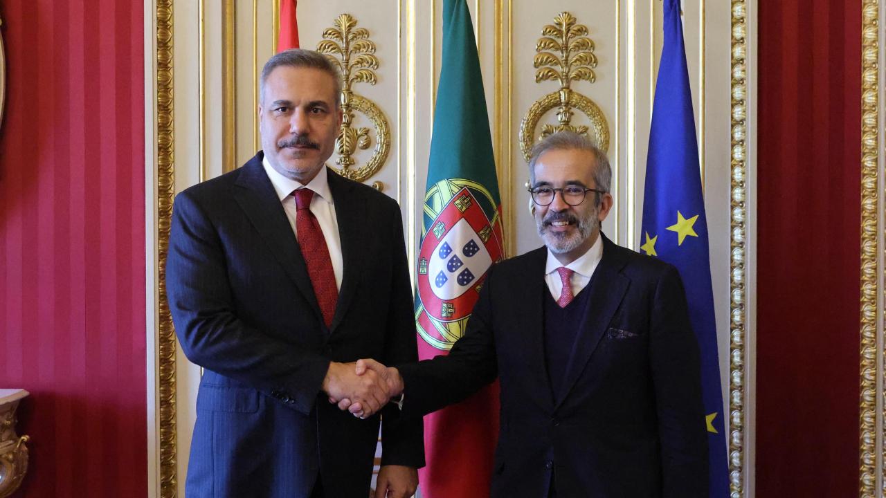 Dışişleri Bakanı Fidan, Portekizli mevkidaşı Rangel ile görüştü